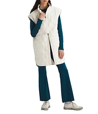 The North Face Diamond Peak Insulated Rollover Collar Zip Front Vest