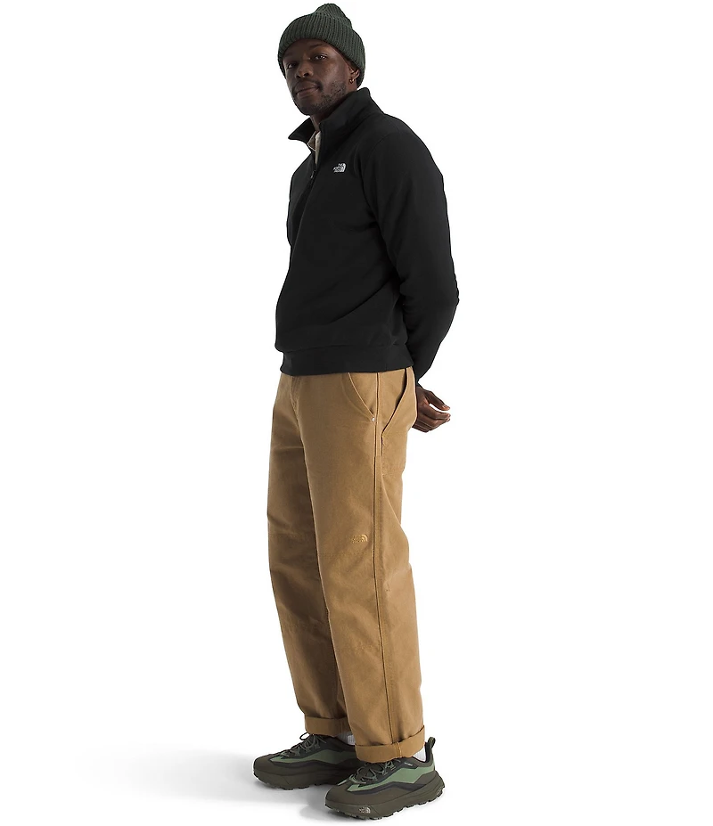 The North Face Embroidered-Logo 1/4-Zip Pullover