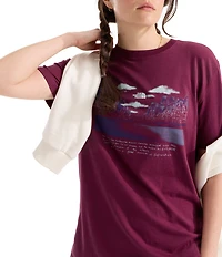 The North Face Evo Mountain Oasis Crew Neck Short Sleeve Tee