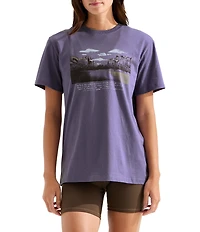 The North Face Evo Mountain Oasis Crew Neck Short Sleeve Tee