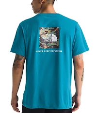The North Face Evolution Box Camouflage Fill Short Sleeve T-Shirt