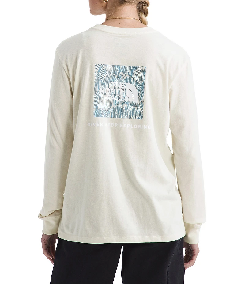 The North Face Evolution Box Fill Long Sleeve Graphic Tee