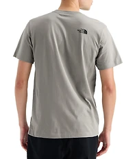 The North Face Evolution Box Logo Half Dome Short Sleeve T-Shirt