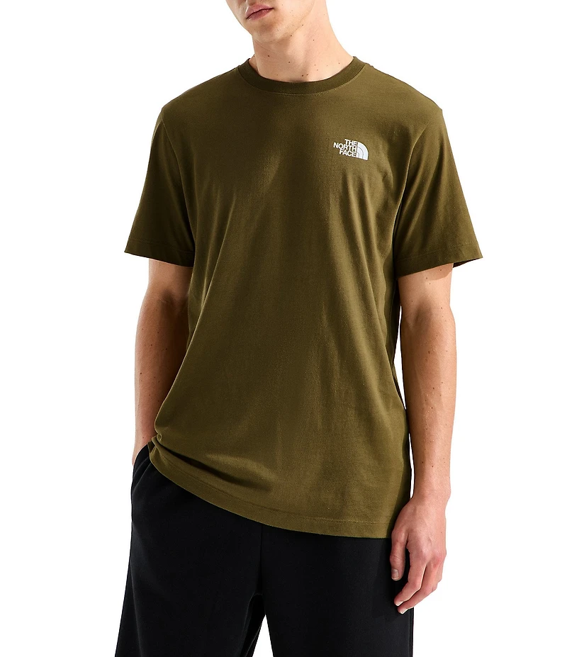The North Face Evolution Box Never Stop Exploring Heathered Short Sleeve T-Shirt
