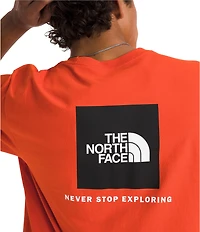 The North Face Evolution Box Never Stop Exploring Short Sleeve T-Shirt