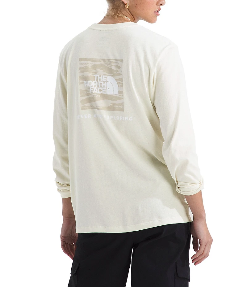 The North Face Evolution Box NSE Fill Light Long Sleeve Graphic Tee