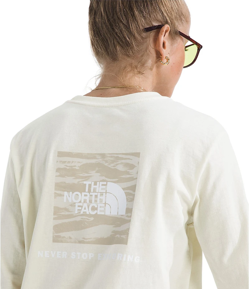 The North Face Evolution Box NSE Fill Light Long Sleeve Graphic Tee