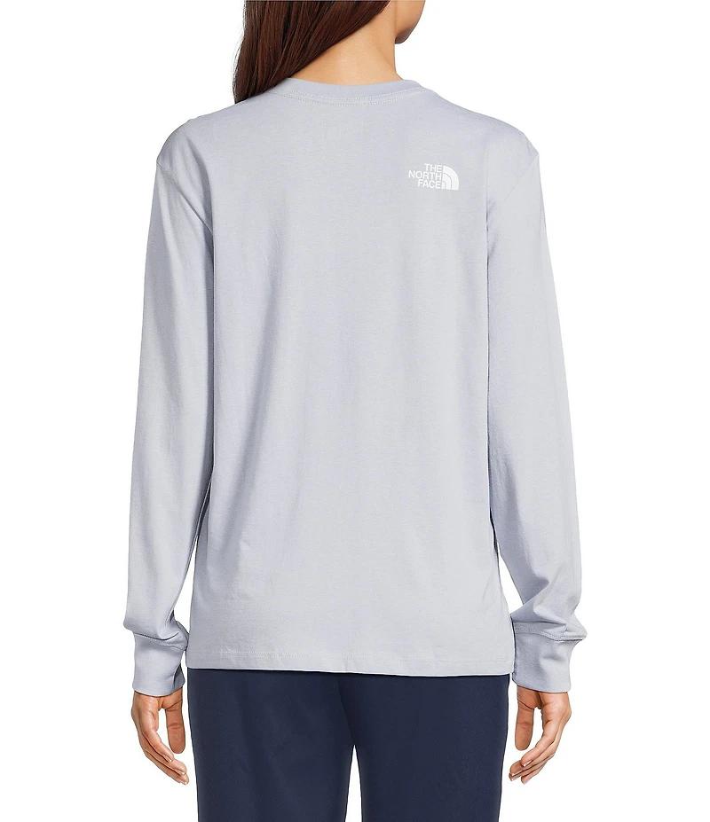 The North Face Evolution Butterfly Crew Neck Long Sleeve Graphic Knit Tee