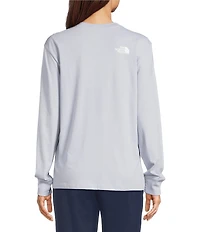 The North Face Evolution Butterfly Crew Neck Long Sleeve Graphic Knit Tee