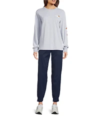 The North Face Evolution Butterfly Crew Neck Long Sleeve Graphic Knit Tee