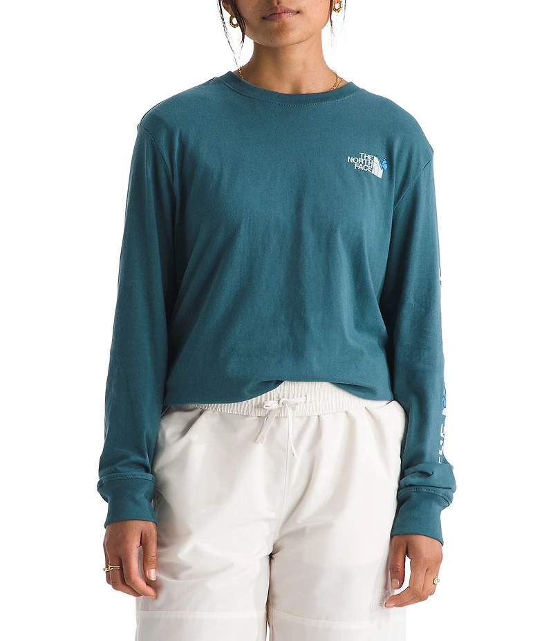 The North Face Evolution Butterfly Long Sleeve Graphic Tee
