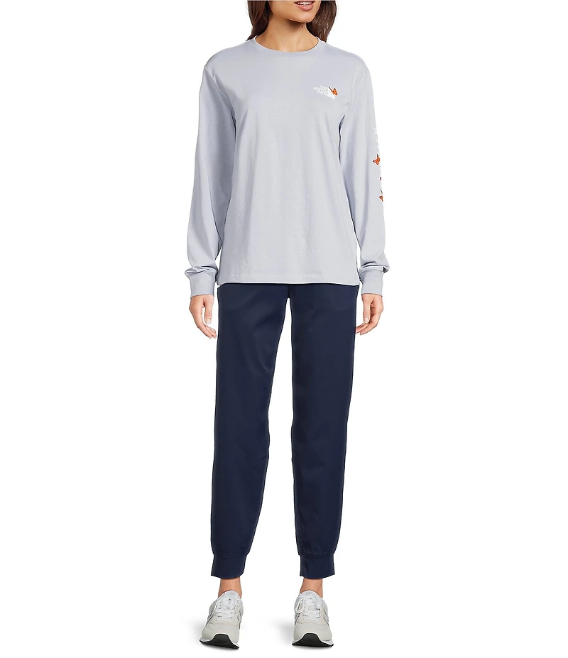The North Face Evolution Butterfly Long Sleeve Graphic Tee