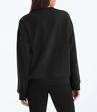 The North Face Evolution Embroidered Logo Crew Neck Long Sleeve Pullover