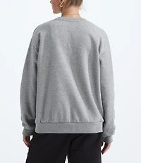 The North Face Evolution Embroidered Logo Crew Neck Long Sleeve Pullover