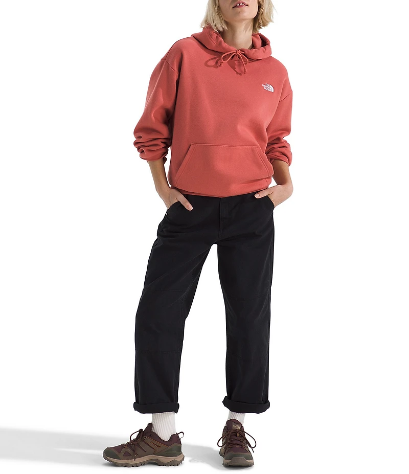 The North Face Evolution Embroidered Oversize Hoodie Pullover