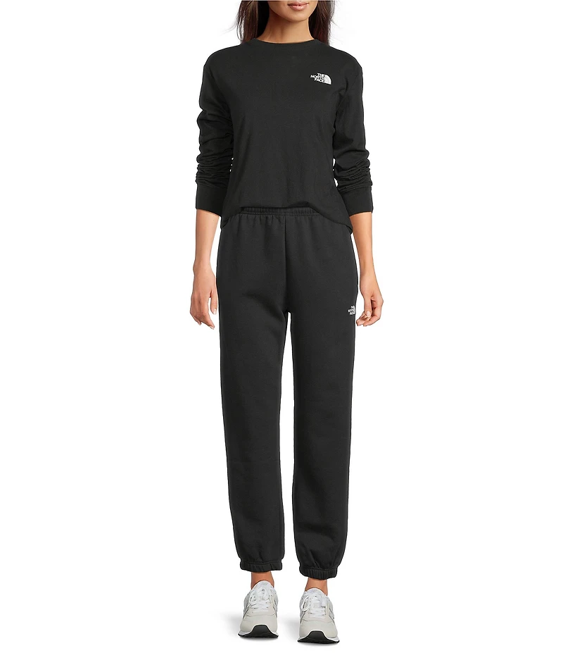 The North Face Evolution Floral Box Crew Neck Long Sleeve Graphic Relaxed Fit Tee