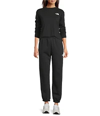 The North Face Evolution Floral Box Crew Neck Long Sleeve Graphic Relaxed Fit Tee
