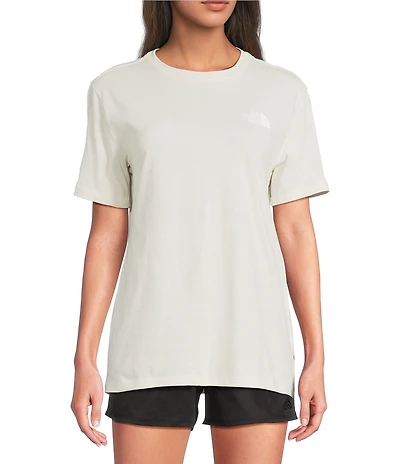 The North Face Evolution Floral Box Crew Neck Short Sleeves Graphic Knit Tee