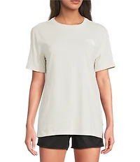 The North Face Evolution Floral Box Crew Neck Short Sleeves Graphic Knit Tee