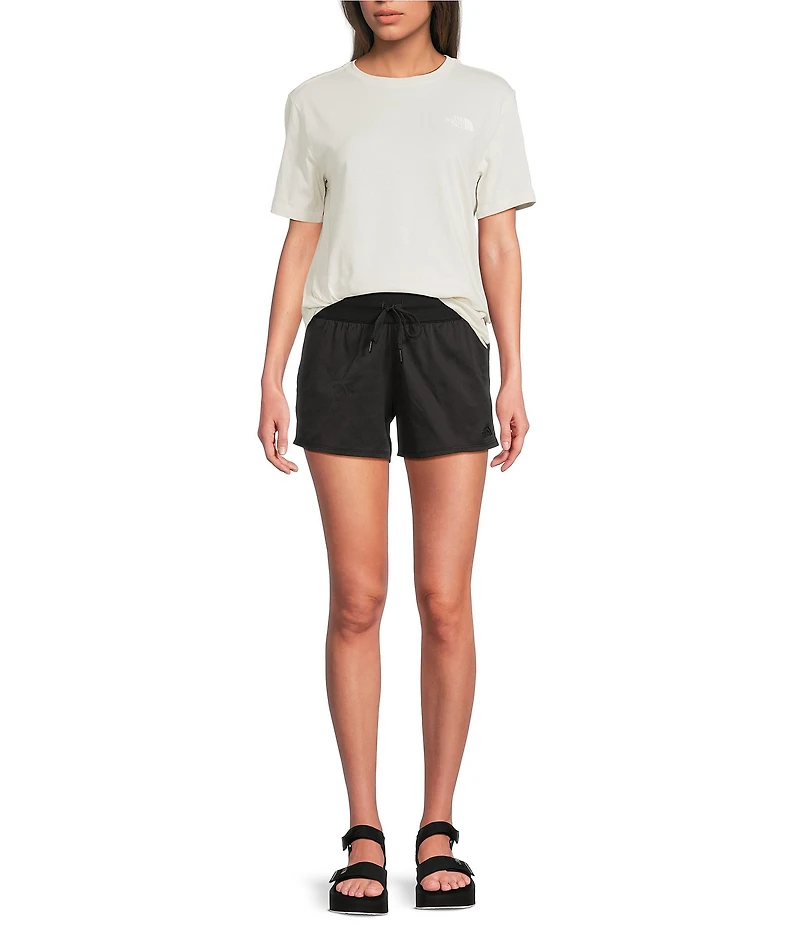 The North Face Evolution Floral Box Crew Neck Short Sleeves Graphic Knit Tee