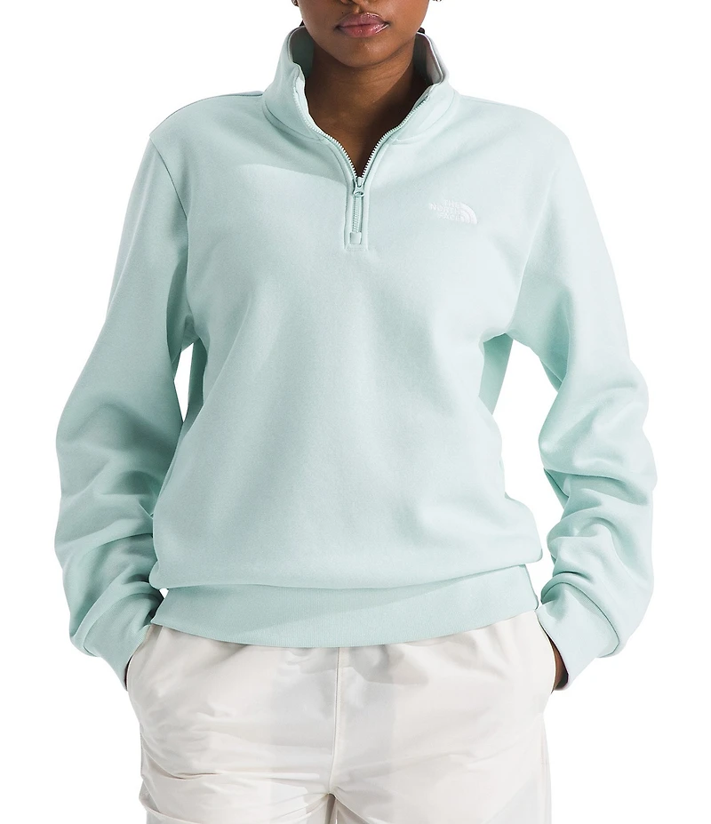 The North Face Evolution Half Zip Mock Stand Long Sleeve Pullover