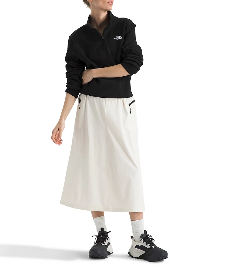 The North Face Evolution Half Zip Mock Stand Long Sleeve Pullover