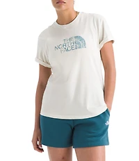 The North Face Evolution Regenera Ink Half Dome Crew Neck Short Sleeve Tee