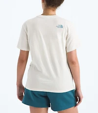The North Face Evolution Regenera Ink Half Dome Crew Neck Short Sleeve Tee