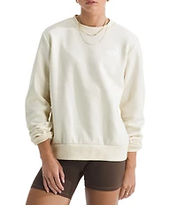 The North Face Evolution Simple Embroidered Logo Crew Neck Long Sleeve Pullover
