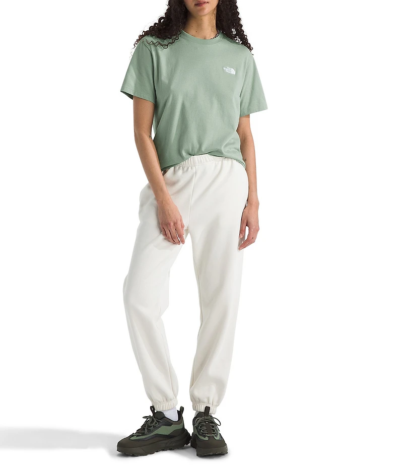 The North Face Evolution Simple Embroidered Logo Crew Neck Short Sleeve Tee