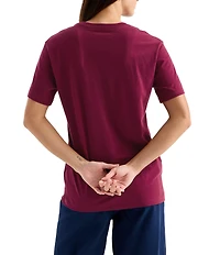 The North Face Evolution Simple Embroidered Logo Crew Neck Short Sleeve Tee
