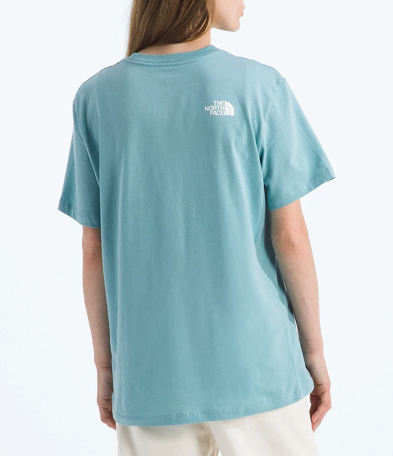 The North Face Evolution Sketch Graphic Logo Half Dome Crew Neck Short Sleeve Tee