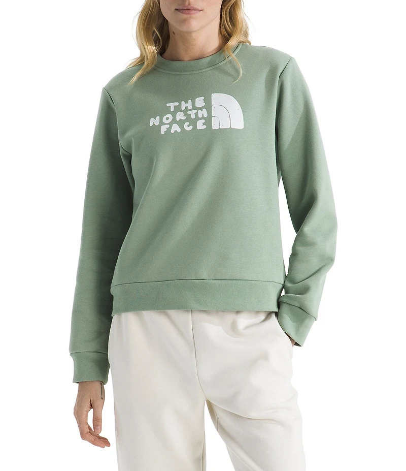 The North Face Evolution Sketch Logo Half Dome Crew Neck Pullover