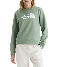The North Face Evolution Sketch Logo Half Dome Crew Neck Pullover