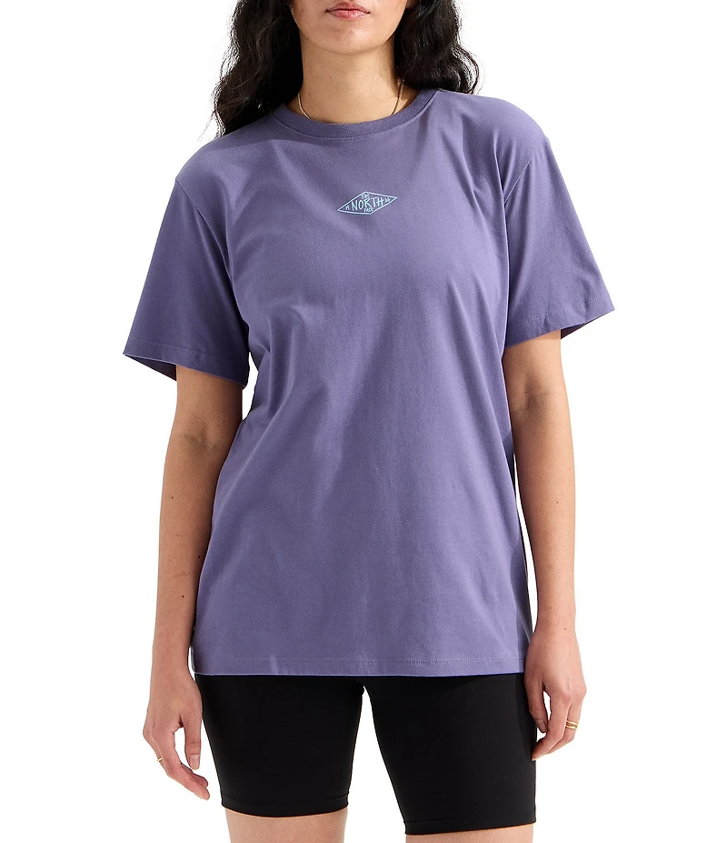 The North Face Evolution TNF Diamond Relaxed Fit Crew Neck Short Sleeve Tee