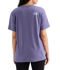 The North Face Evolution TNF Diamond Relaxed Fit Crew Neck Short Sleeve Tee