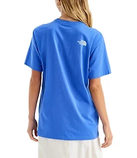 The North Face Evolution TNF Diamond Relaxed Fit Crew Neck Short Sleeve Tee