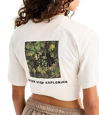 The North Face Evolution Yosemite Oak Print Box NSE Relaxed Fit Short Sleeve Tee