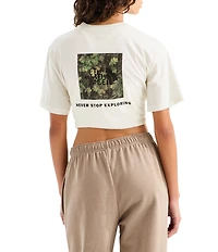 The North Face Evolution Yosemite Oak Print Box NSE Relaxed Fit Short Sleeve Tee