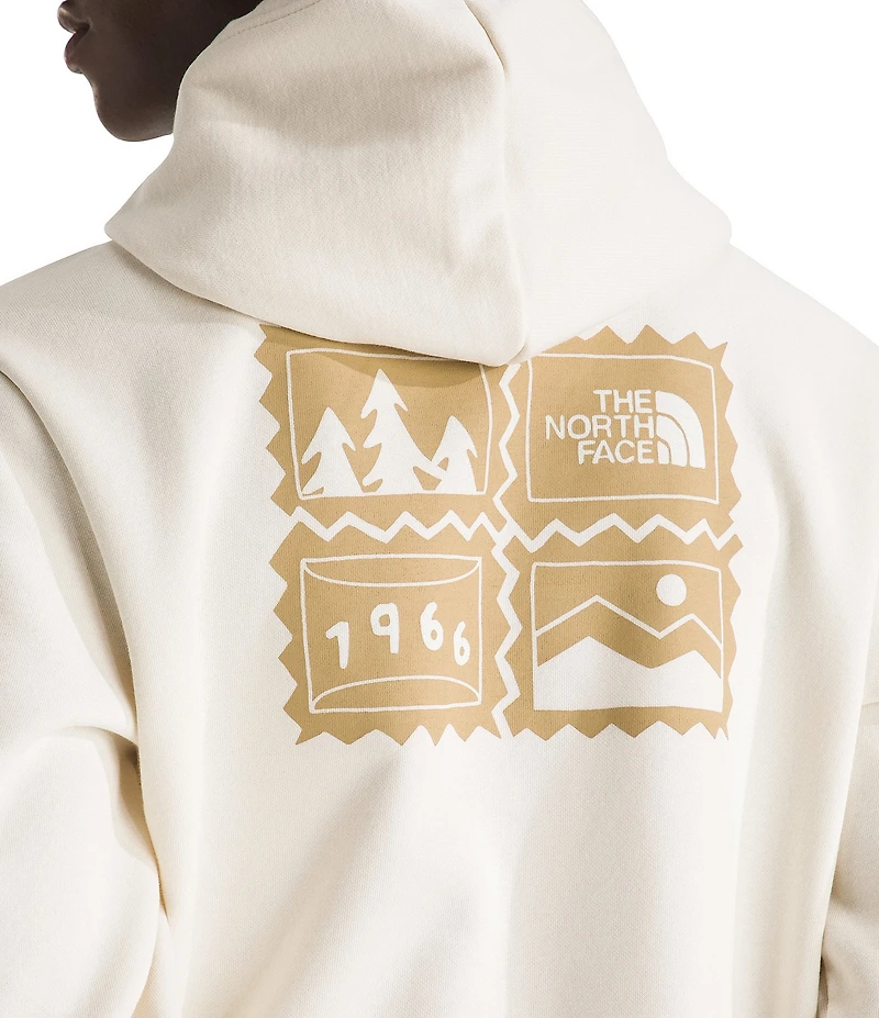 The North Face Exploring Stamps Regular Fit Pullover Hoodie
