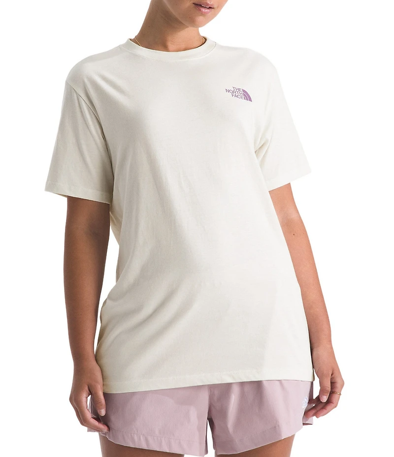 The North Face Exploring Stamps Relaxed Short Sleeve Soft Knit Tee