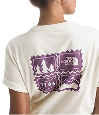 The North Face Exploring Stamps Relaxed Short Sleeve Soft Knit Tee