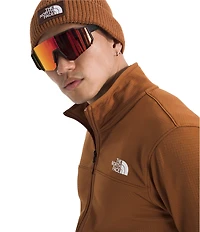 The North Face Flat Grid Fleece Long Sleeve Full Zip Jacket