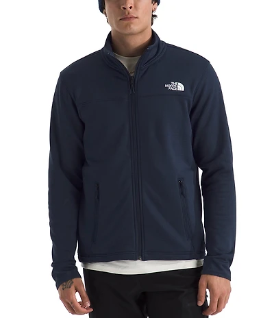 The North Face Flat Grid Fleece Long Sleeve Full Zip Jacket