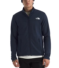 The North Face Flat Grid Fleece Long Sleeve Full Zip Jacket