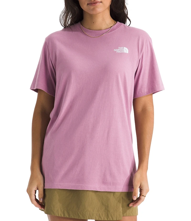 The North Face Glacier Drift Relaxed Short Sleeve Soft Cotton Blend Tee