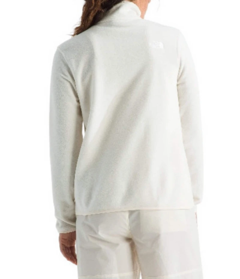 The North Face Glacier Fleece Stand Collar Contrast Trim Pullover Jacket