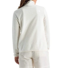 The North Face Glacier Fleece Stand Collar Contrast Trim Pullover Jacket