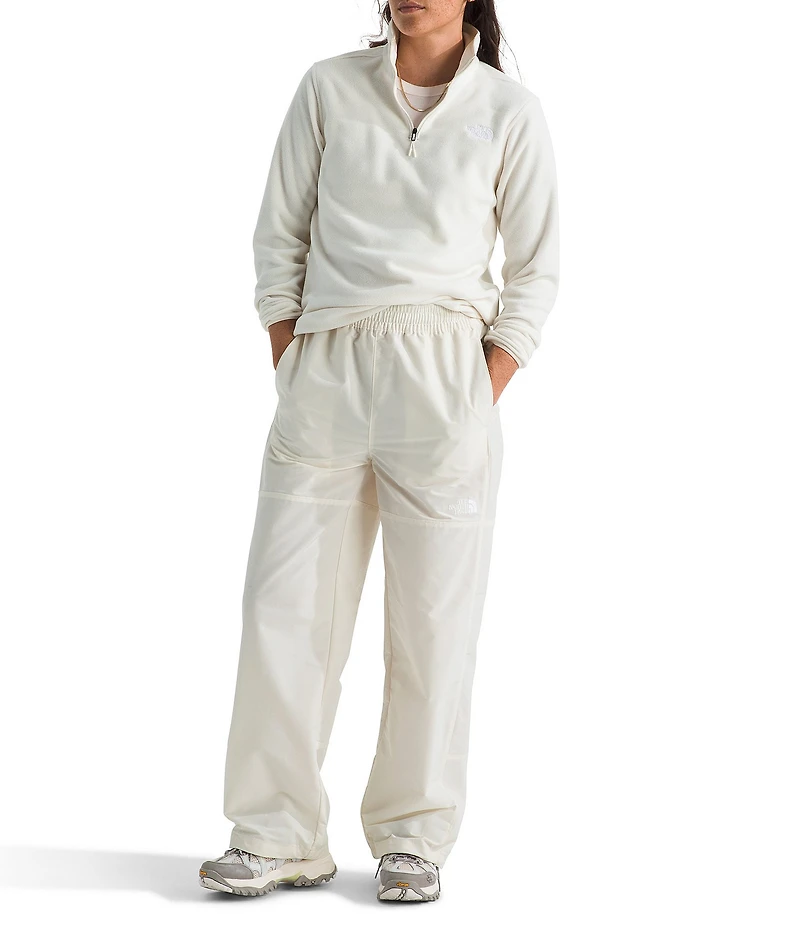 The North Face Glacier Fleece Stand Collar Contrast Trim Pullover Jacket