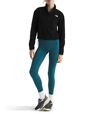 The North Face Glacier Fleece Stand Collar Half Zip Short Jacket